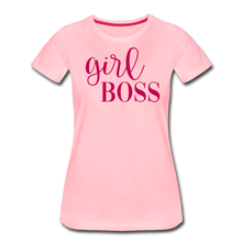 Load image into Gallery viewer, Girl Boss Premium T-Shirt - pink
