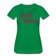 Load image into Gallery viewer, Girl Boss Premium T-Shirt - kelly green
