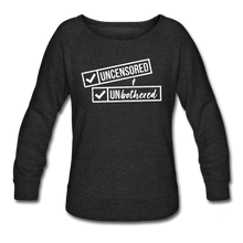 Load image into Gallery viewer, Women’s Crewneck Sweatshirt - heather black
