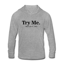 Load image into Gallery viewer, Unisex Tri-Blend Hoodie Shirt - heather gray

