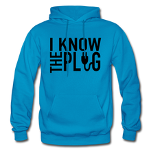 Load image into Gallery viewer, The Plug Adult Hoodie - turquoise
