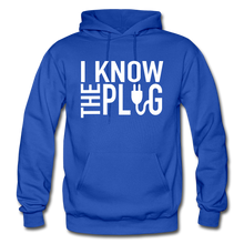 Load image into Gallery viewer, The Plug Adult Hoodie - royal blue
