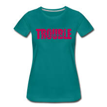 Load image into Gallery viewer, Good Trouble Premium T-Shirt - teal
