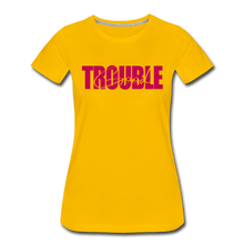 Load image into Gallery viewer, Good Trouble Premium T-Shirt - sun yellow
