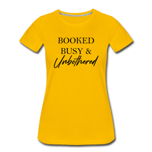 Load image into Gallery viewer, Unbothered Premium T-Shirt - sun yellow
