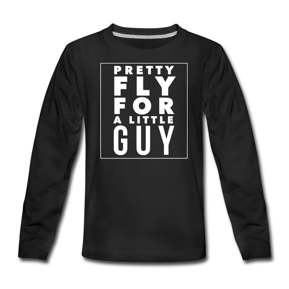 Pretty Fly Kids' Premium Long Sleeve T-Shirt - black