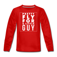 Load image into Gallery viewer, Pretty Fly Kids&#39; Premium Long Sleeve T-Shirt - red
