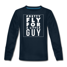 Load image into Gallery viewer, Pretty Fly Kids&#39; Premium Long Sleeve T-Shirt - deep navy
