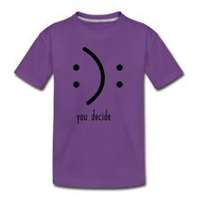 Load image into Gallery viewer, You Decide Kids&#39; Premium T-Shirt - purple
