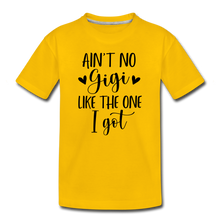 Load image into Gallery viewer, My Gigi Kids&#39; Premium T-Shirt - sun yellow
