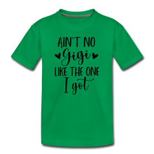 Load image into Gallery viewer, My Gigi Kids&#39; Premium T-Shirt - kelly green
