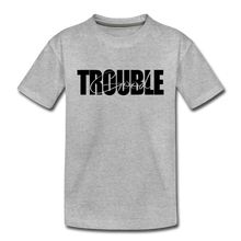 Load image into Gallery viewer, Good Trouble Kids&#39; Premium T-Shirt - heather gray
