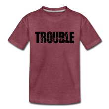 Load image into Gallery viewer, Good Trouble Kids&#39; Premium T-Shirt - heather burgundy
