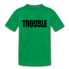 Load image into Gallery viewer, Good Trouble Kids&#39; Premium T-Shirt - kelly green
