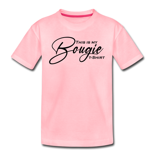 Bougie Kids' Premium T-Shirt - pink