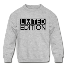 Load image into Gallery viewer, Limited Edition Kids&#39; Crewneck Sweatshirt - heather gray
