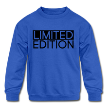 Load image into Gallery viewer, Limited Edition Kids&#39; Crewneck Sweatshirt - royal blue
