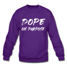 Load image into Gallery viewer, Dope On Purpose Sweatshirt - purple
