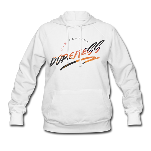 Manifesting Women's Hoodie - white