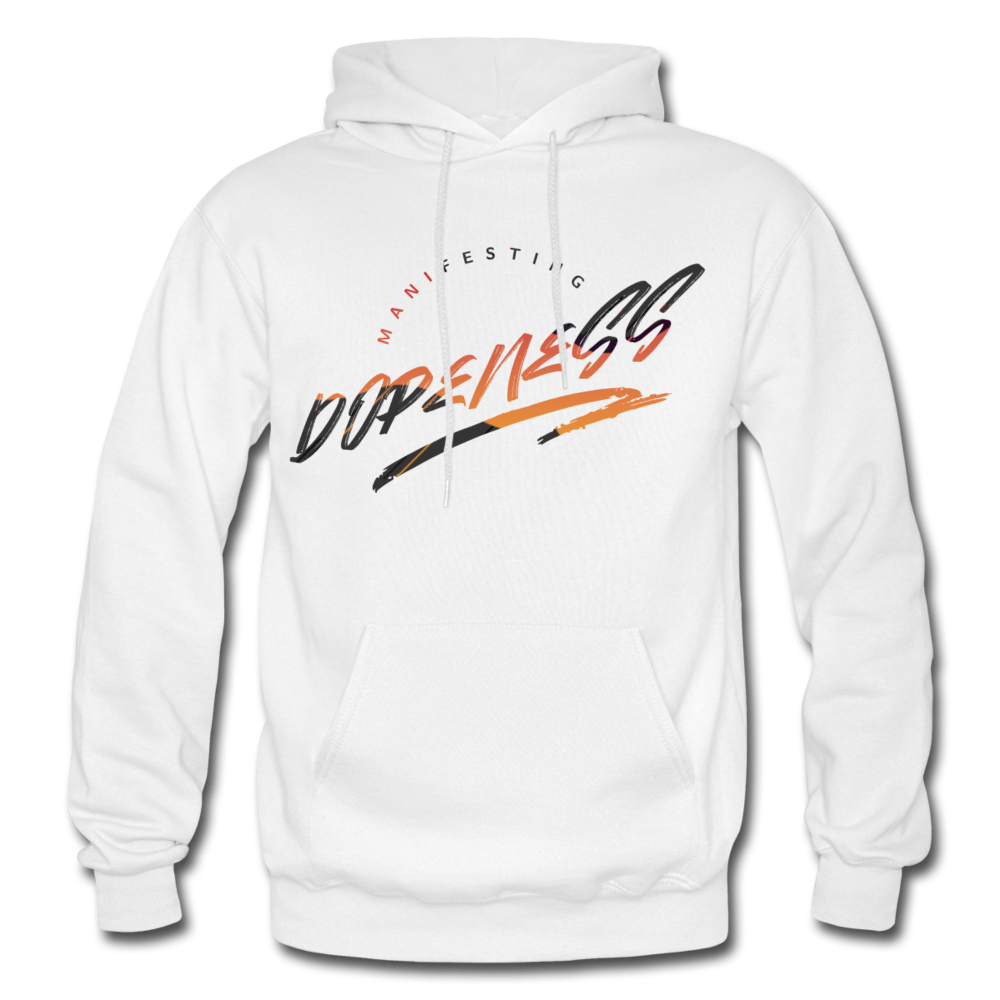 Manifesting Men's Hoodie - white