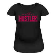 Load image into Gallery viewer, Mother Hustler Women’s Maternity T-Shirt - black
