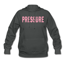 Load image into Gallery viewer, Apply Pressure Women&#39;s Hoodie - asphalt
