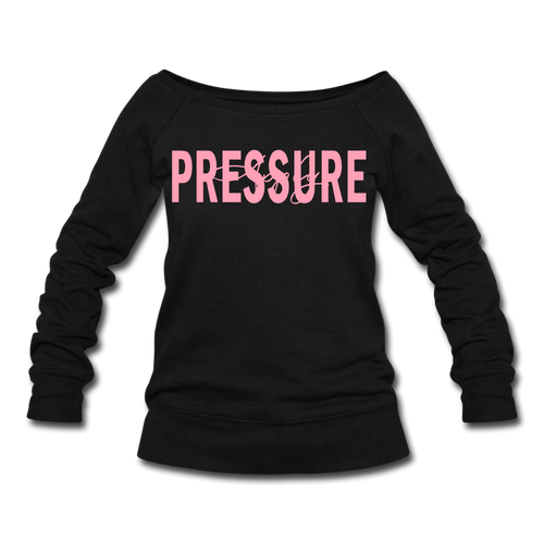 Apply Pressure Wideneck Sweatshirt - black