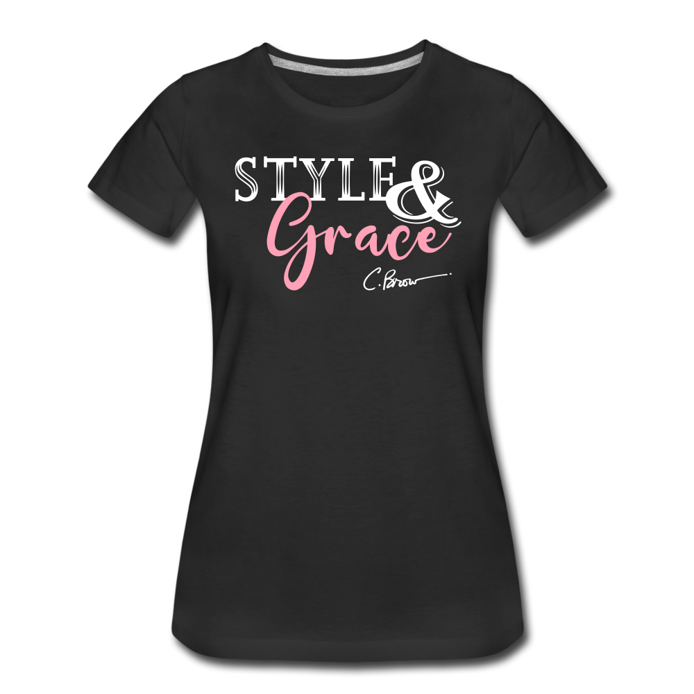 Style & Grace Women’s Premium T-Shirt - black