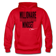 Load image into Gallery viewer, Millionaire Mindset Adult Hoodie (Limited Edition) - red
