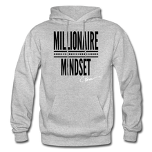 Load image into Gallery viewer, Millionaire Mindset Adult Hoodie (Limited Edition) - heather gray
