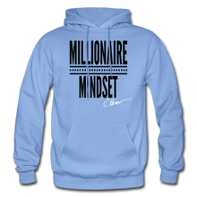 Load image into Gallery viewer, Millionaire Mindset Adult Hoodie (Limited Edition) - carolina blue
