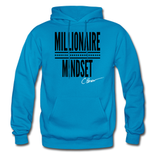 Load image into Gallery viewer, Millionaire Mindset Adult Hoodie (Limited Edition) - turquoise
