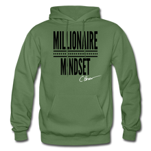 Load image into Gallery viewer, Millionaire Mindset Adult Hoodie (Limited Edition) - military green
