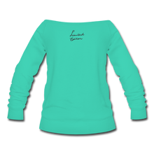 Load image into Gallery viewer, Dope On Purpose Wideneck Sweatshirt (Limited Edition) - teal
