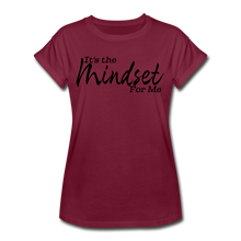 Load image into Gallery viewer, Mindset Women&#39;s Relaxed Fit T-Shirt - burgundy

