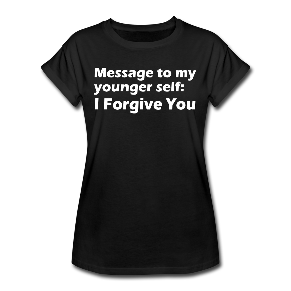 Message to Self Relaxed Fit T-Shirt - black