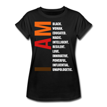 Load image into Gallery viewer, I AM Relaxed Fit T-Shirt - black
