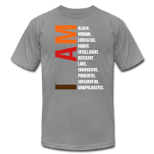 Load image into Gallery viewer, I AM Unisex Jersey T-Shirt - slate
