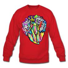 Load image into Gallery viewer, Melanin Crewneck Sweatshirt - red
