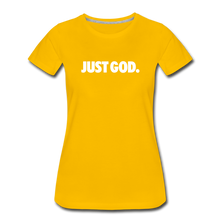 Load image into Gallery viewer, Women’s Premium T-Shirt - sun yellow
