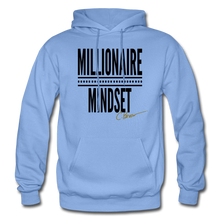 Load image into Gallery viewer, Millionaire Mindset Adult Hoodie (Limited Edition) - carolina blue
