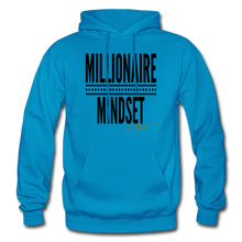 Load image into Gallery viewer, Millionaire Mindset Adult Hoodie (Limited Edition) - turquoise
