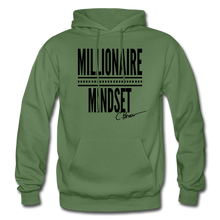 Load image into Gallery viewer, Millionaire Mindset Adult Hoodie (Limited Edition) - military green
