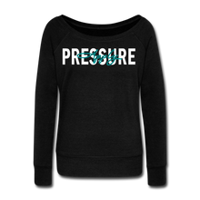 Load image into Gallery viewer, Apply Pressure Wideneck Sweatshirt (Limited Edition) - black
