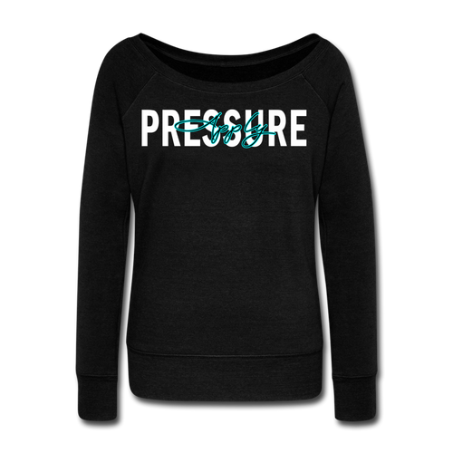 Apply Pressure Wideneck Sweatshirt (Limited Edition) - black