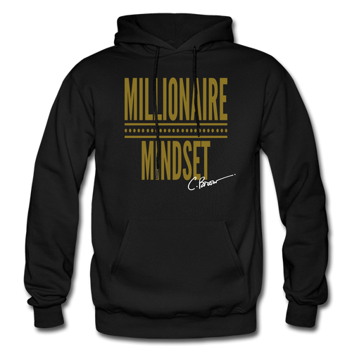 Millionaire Mindset Adult Hoodie (Limited Edition) - black