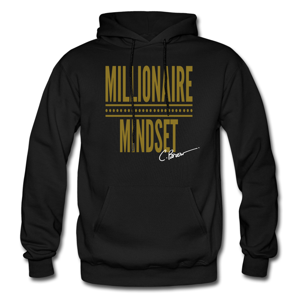 Millionaire Mindset Adult Hoodie (Limited Edition) - black